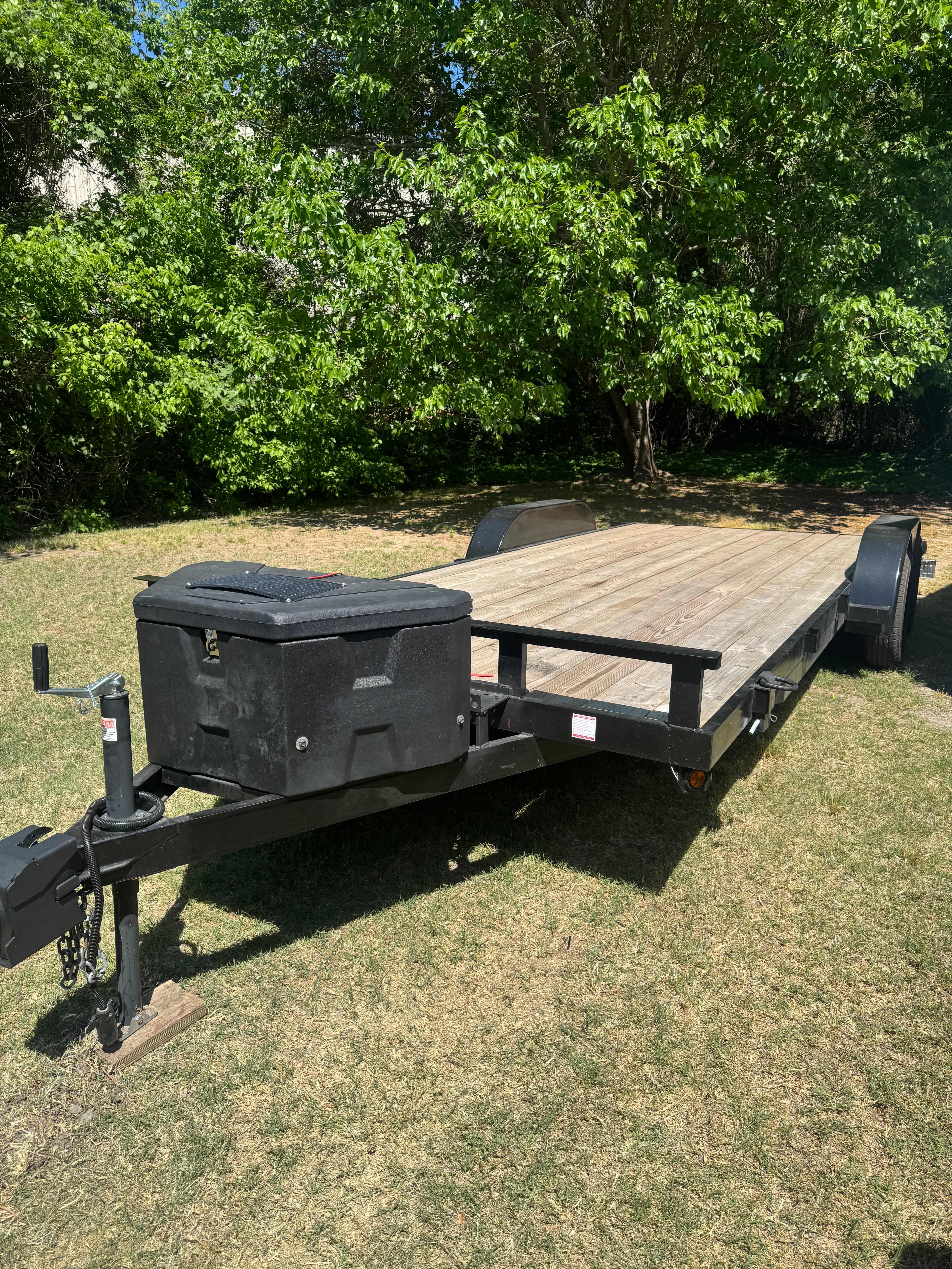 82" x 20' Car Hauler Trailer rental in Raleigh NC - View 1 of 7