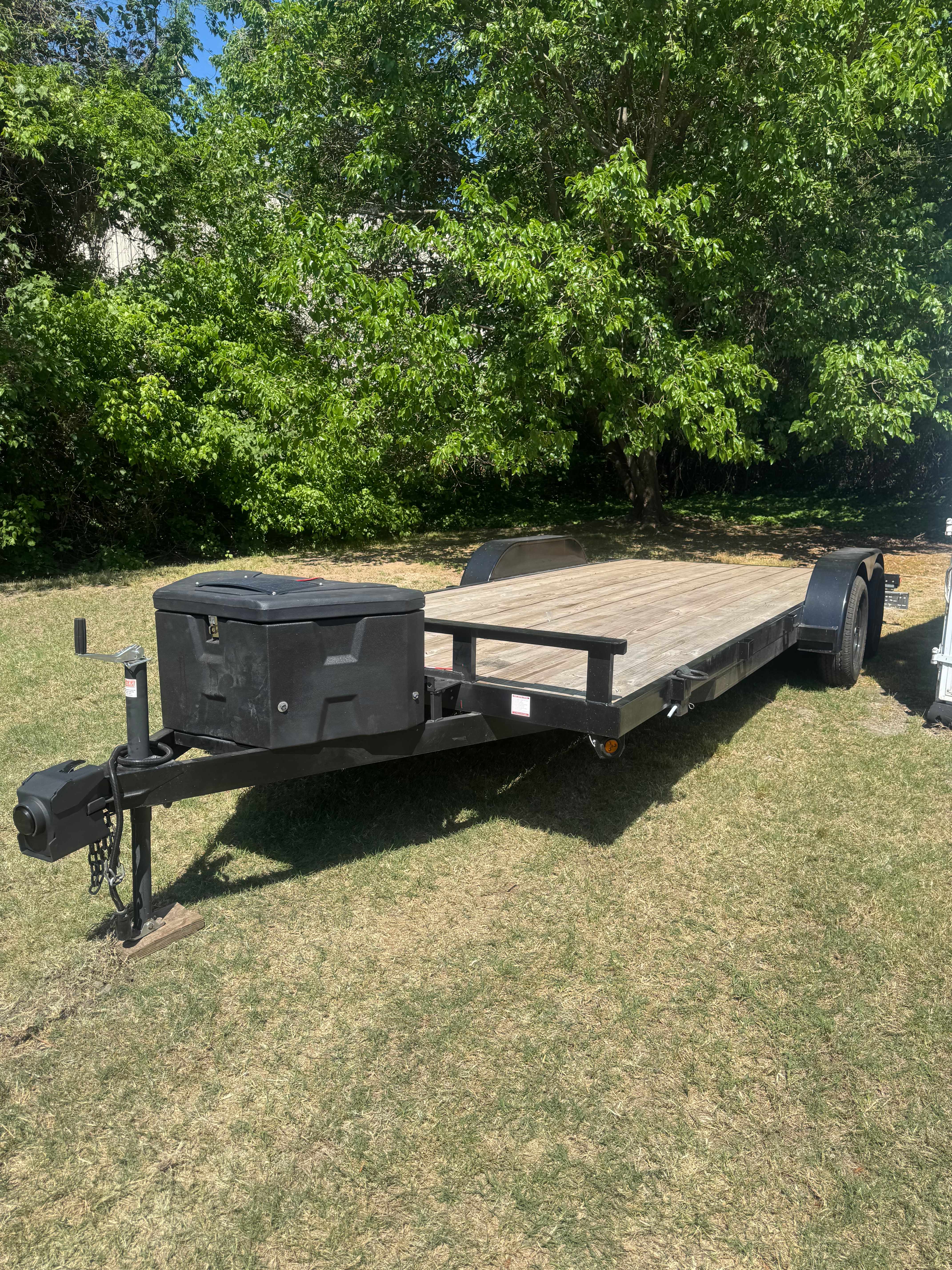 Car hauler trailer for rent in Raleigh NC - Kingsley Trailer Rentals