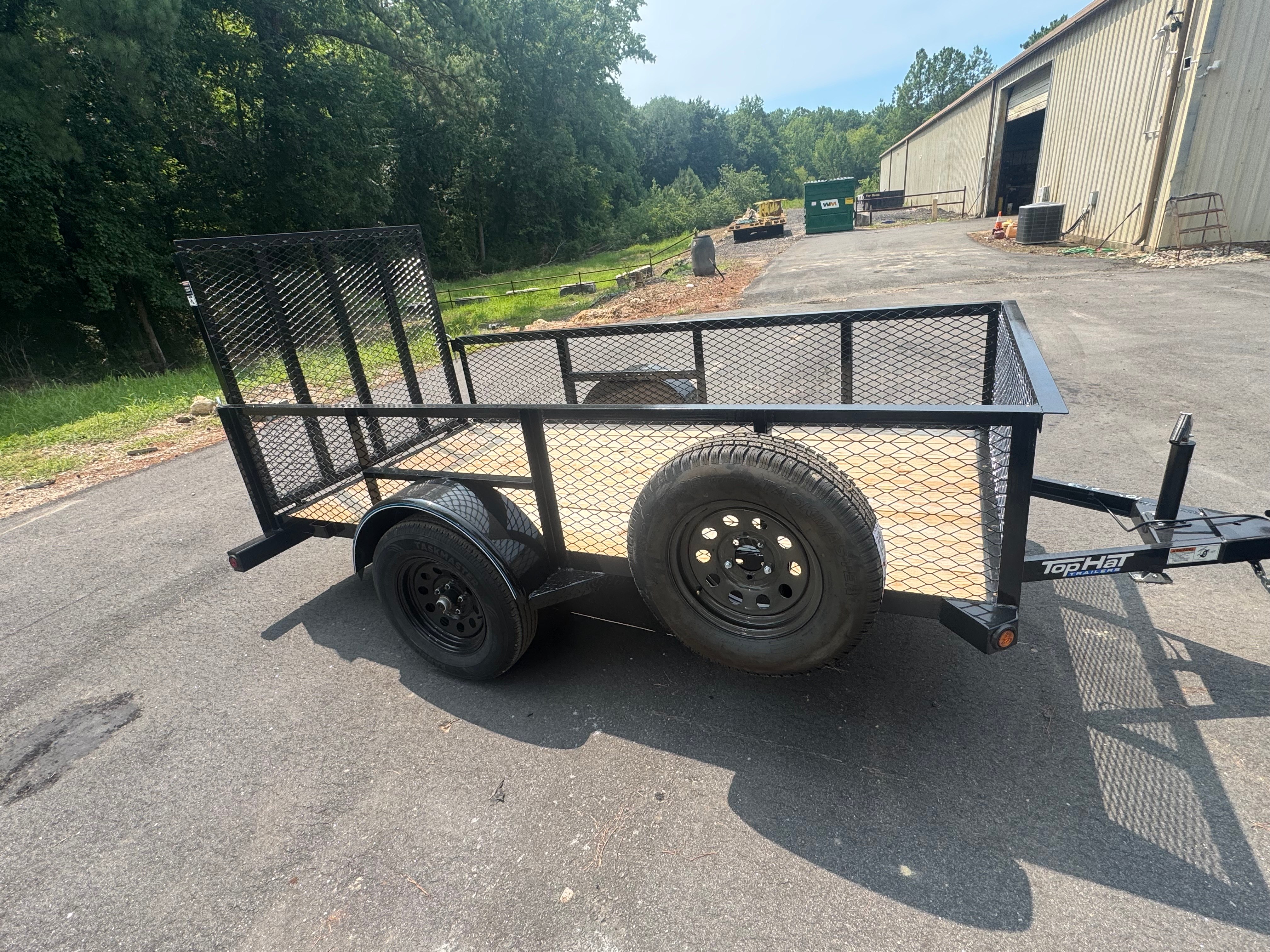 2026 Top Hat 10ft utility trailer rental available in Raleigh NC